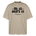 Berliner Gelassenheit-ET IS WIE'T IS-Oversized Unisex Bio T-Shirt - Steingrau