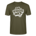 Berlin Shirt mit Spruch- DA KIEKSTE WA?-Unisex T-Shirt Bio - Khaki