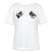 WATN? NÜSCHT!-Rundhals Frauen Bio-T-Shirt - Weiß