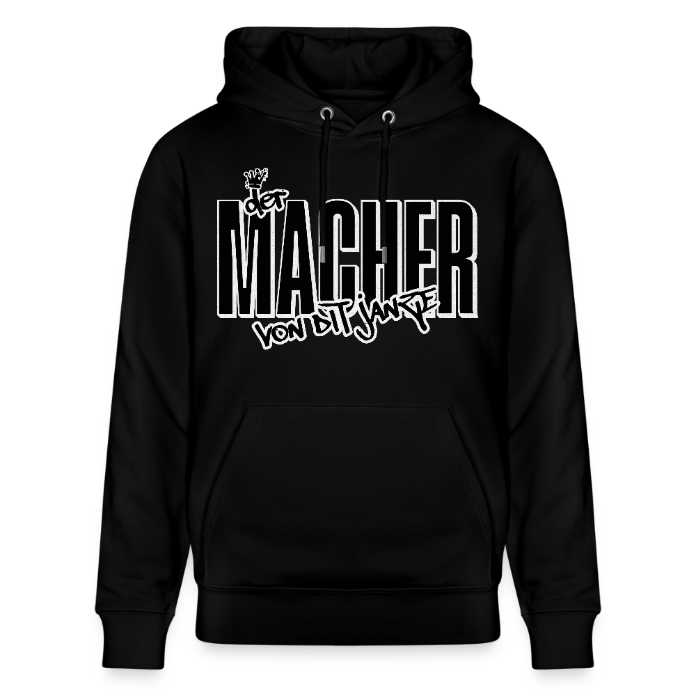 DER MACHER VON DIT JANZE - Unisex Bio-Hoodie - Schwarz