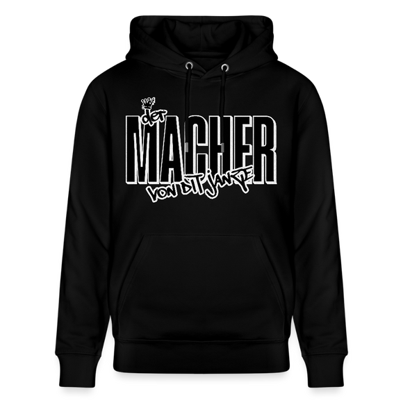 DER MACHER VON DIT JANZE - Unisex Bio-Hoodie - Schwarz