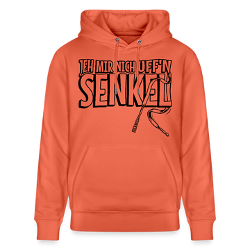 JEH MIR NICH UFFN SENKEL-Unisex Bio-Hoodie - Hellrot