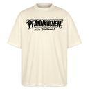 Berlin Shirt-PFANNKUCHEN, nich Berliner-Oversized Unisex Bio T-Shirt - Natur
