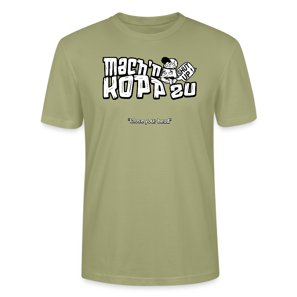 MACH N KOPP ZU-Unisex T-Shirt Bio II - Nebelgrün