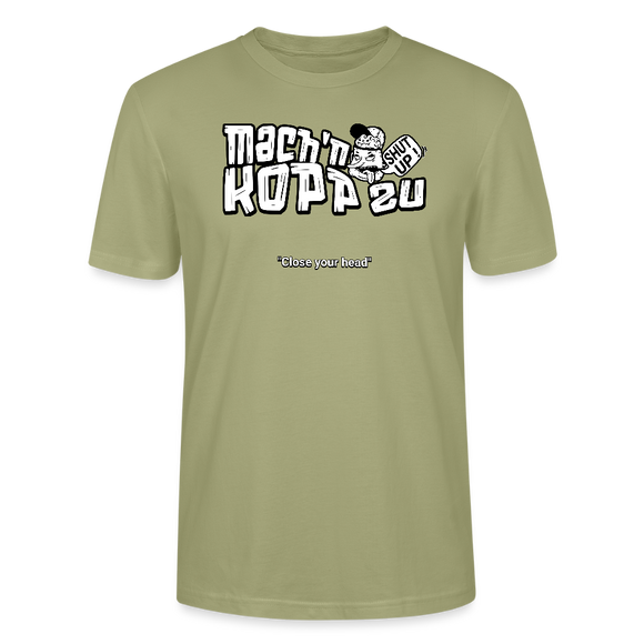 MACH N KOPP ZU-Unisex T-Shirt Bio II - Nebelgrün