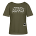 Berliner Spruch-AUS DAFFKE-Rundhals Frauen Bio-T-Shirt - Khaki