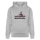 BERLINER LATSCH UND BOMMEL - Unisex Bio-Hoodie - Grau meliert