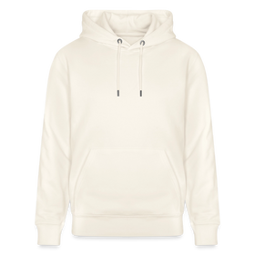 JANZ BERLIN IS EENE WOLKE-Unisex Bio-Hoodie - Naturweiß 