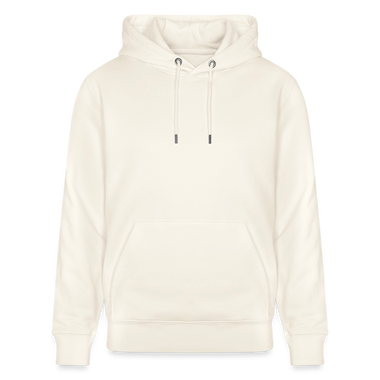 JANZ BERLIN IS EENE WOLKE-Unisex Bio-Hoodie - Naturweiß 