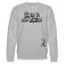 ICK BIN DA - Unisex Bio-Sweatshirt - Grau meliert
