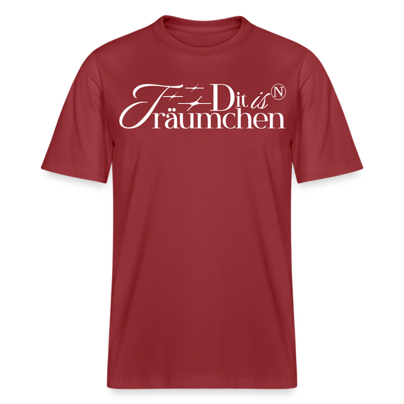 TRÄUMCHEN-Relaxed Fit Unisex Bio-T-Shirt - Erdrot