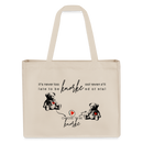 BERLINER KNORKE-Einkaufstasche - Naturweiß