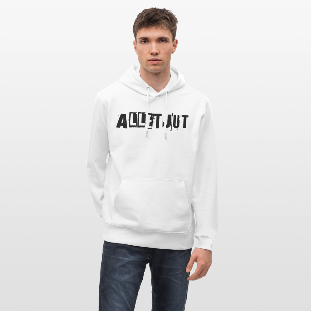 ALLET JUT-Unisex Bio-Hoodie - Weiß