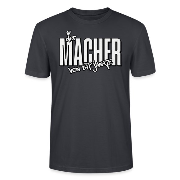 DER MACHER VON DIT JANZE - Unisex T-Shirt - Dunkles Graublau
