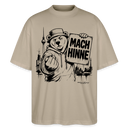 MACH HINNE – Berlin Souvenir -Oversized Unisex Bio T-Shirt - Steingrau