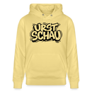 Ostalgie-Unisex Bio-Hoodie-URST SCHAU - Gelb Viva 