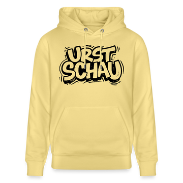 Ostalgie-Unisex Bio-Hoodie-URST SCHAU - Gelb Viva 