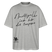 NACHTIGALL ICK HÖR DIR TRAPSEN-Oversized Unisex Bio T-Shirt - Grau meliert