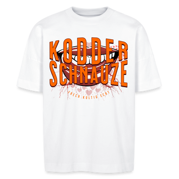 KODDERSCHNAUZE - Unisex Oversize Bio-T-Shirt - Weiß