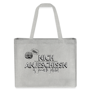 BERLINER EFFIZIENZ 'Dit Lob'- Einkaufstasche - Grau meliert
