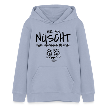 Hauptstadtjöre-NÜSCHT FÜR SCHWACHE NERVEN-Teenager Organic Hoodie - Lavendel-Violett
