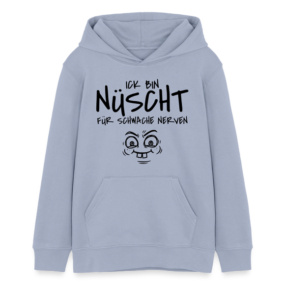 Hauptstadtjöre-NÜSCHT FÜR SCHWACHE NERVEN-Teenager Organic Hoodie - Lavendel-Violett