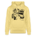 Berlin Souvenir mit Berliner Schnauze-MACH HINNE-Unisex Bio-Hoodie - Gelb Viva 
