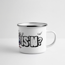 WAT IS'N?-Panorama Emaille-Tasse - Weiß