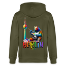 CSD BERLIN-Unisex Bio-Kapuzenjacke - Khaki