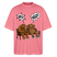 Berliner Bär Shirt mit Berliner Schnauze-WATN? NÜSCHT-Oversized Unisex Bio T-Shirt - Pink 
