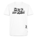 ICK BIN DA, KANN LOSJEHN-Männer Premium BIO T-Shirt - Weiß