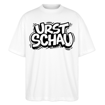 Ostalgie-Oversized Unisex Bio T-Shirt-URST SCHAU - Weiß