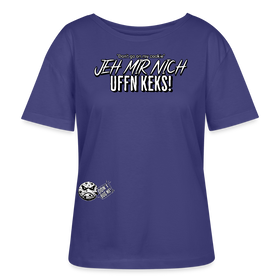 JEH MIR NICH UFFN KEKS-Rundhals Frauen Bio-T-Shirt - Dämmerung