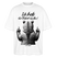 Ick hab die Faxen dicke!-Oversized Unisex Bio T-Shirt - Weiß