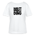DOLLET DING-Rundhals Frauen Bio-T-Shirt - Weiß