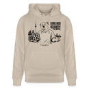 Berlin Souvenir mit echt Berliner Schnauze-NEESE-Unisex Bio-Hoodie - Beige