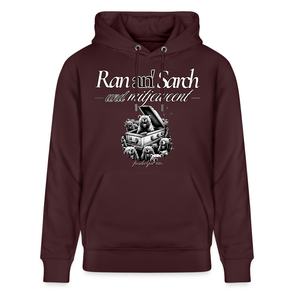 Ran an Sarch-Unisex Bio-Hoodie II - Maroon