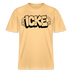 ICKE- RELAXED FIT Unisex Organic T-Shirt mit Berliner Schnauze - Hellgelb