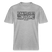 Berliner Spruch-ICK WUNDER MIR-RELAXED FIT Unisex BIO T-Shirt - Grau meliert