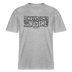 Berliner Spruch-ICK WUNDER MIR-RELAXED FIT Unisex BIO T-Shirt - Grau meliert