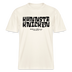 KANNSTE KNICKEN- RELAXED FIT Unisex Organic T-Shirt mit echt Berliner Schnauze - Naturweiß 