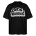 DIT IS KNORKE-Oversized Unisex Bio T-Shirt mit echt Berliner Schnauze - Schwarz