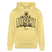 NÜSCHT MUSS ICK 2025-Unisex Bio-Hoodie mit Berliner Schnauze - Gelb Viva 