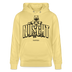 NÜSCHT MUSS ICK 2025-Unisex Bio-Hoodie mit Berliner Schnauze - Gelb Viva 