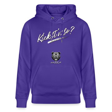 KIEKST'N SO?-Unisex Bio-Hoodie II - Purple Love 