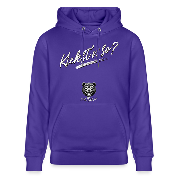 KIEKST'N SO?-Unisex Bio-Hoodie II - Purple Love 