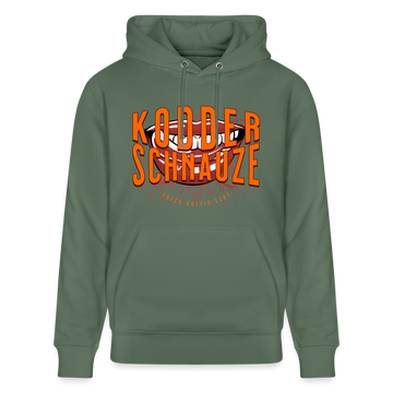 KODDERSCHNAUZE - Unisex Bio-Hoodie CRUISER - Tanngrün