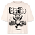 Berlin Souvenir-Frauen Boxy Bio-T-Shirt-BERLIN ICK LIEBE DIR - Naturroh