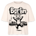 Berlin Souvenir-Frauen Boxy Bio-T-Shirt-BERLIN ICK LIEBE DIR - Naturroh