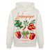 Berliner LAUBENPIEPER-Unisex Bio-Hoodie - Beige meliert